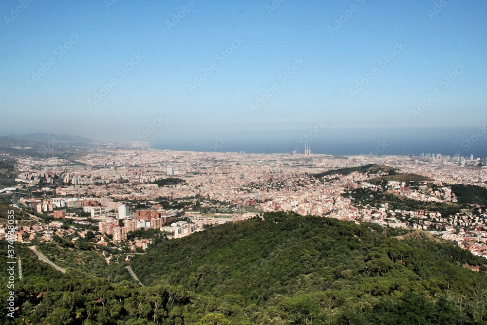 A view of Barcelona in Spain