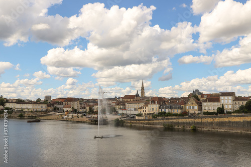 Panorama sur la belle ville de Bergerac