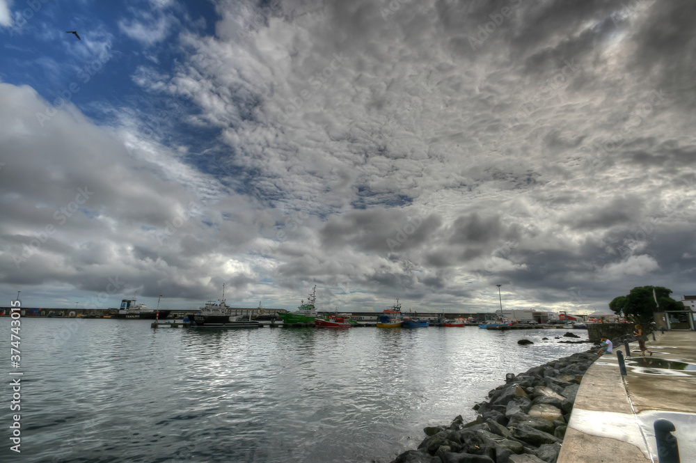 Obraz premium Views aroung Ponta Delgada, São Miguel, Azores