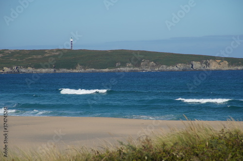 Beach in Valdovino. Ferrol Galicia,Spain photo