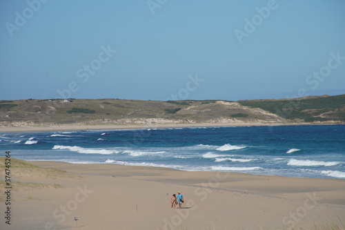 Beach in Valdovino. Ferrol Galicia,Spain photo