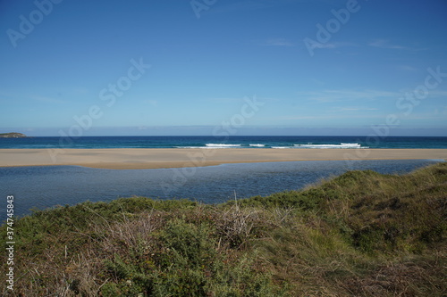 Beach in Valdovino. Ferrol Galicia Spain