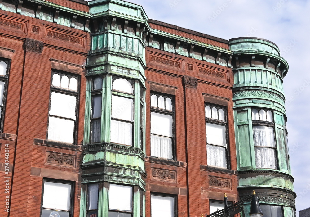 Obraz premium Old Downtown Building