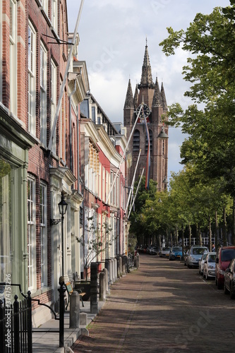 Street of Delft, Netherland #374751296