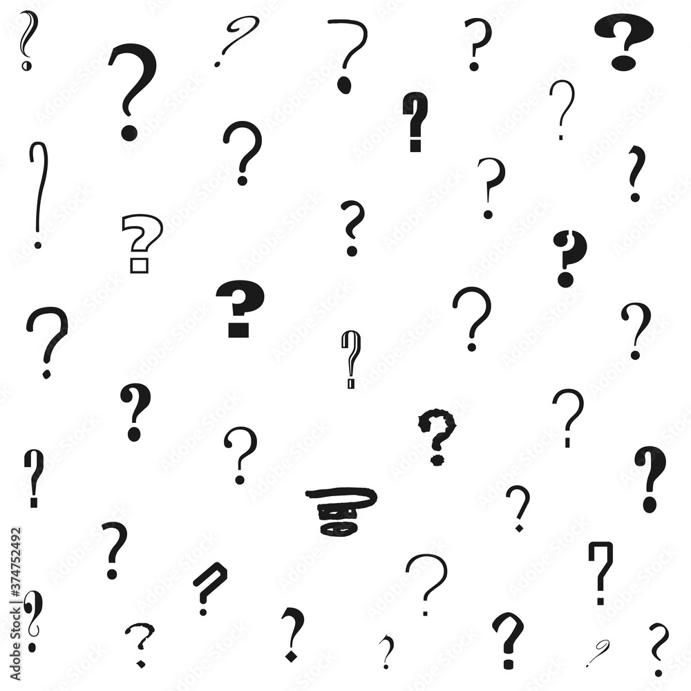 question mark pattern. question texture question mark pattern. question texture
