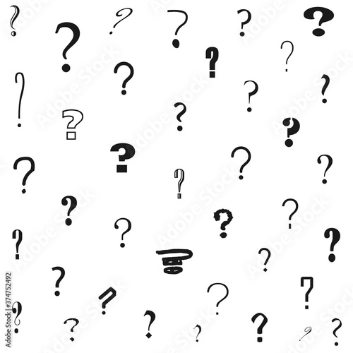 question mark pattern. question texture