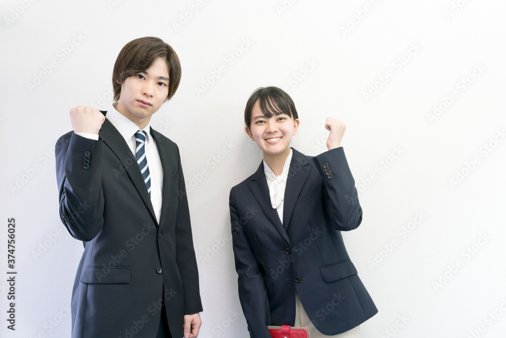 ビジネスチーム ガッツポーズ ビジネスチーム ガッツポーズ
