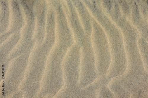 Sand on the beach as background. Dune sand