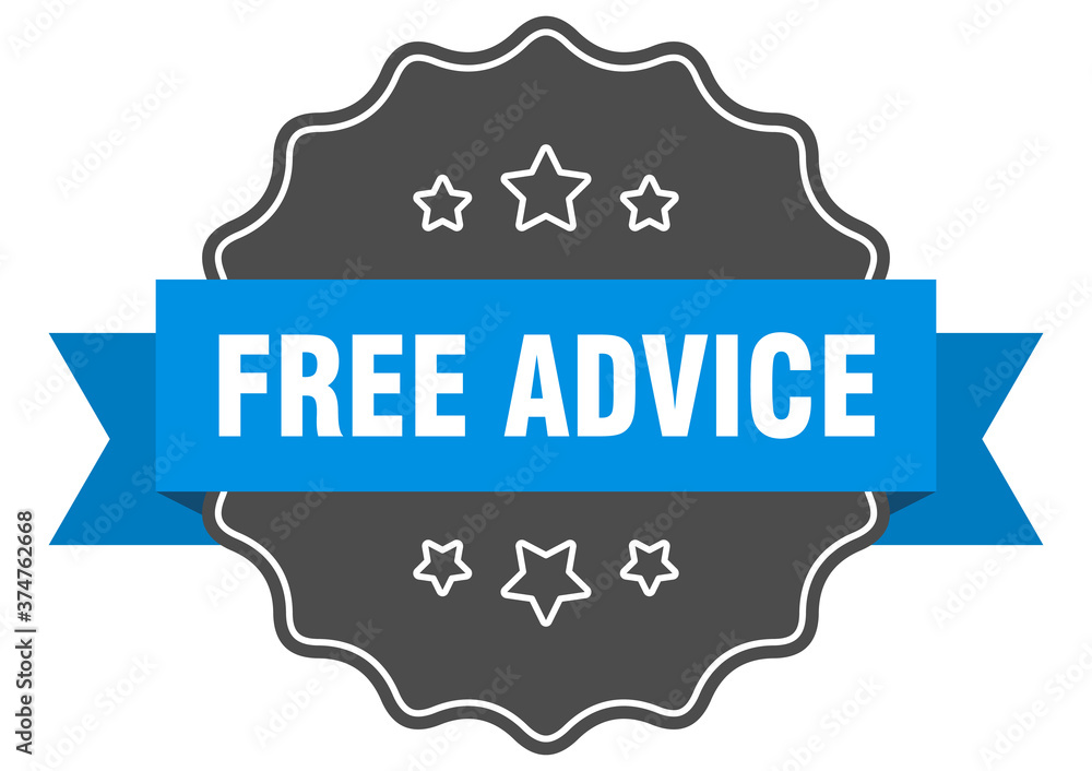 free advice label. free advice isolated seal. sticker. sign free advice label. free advice isolated seal. sticker. sign