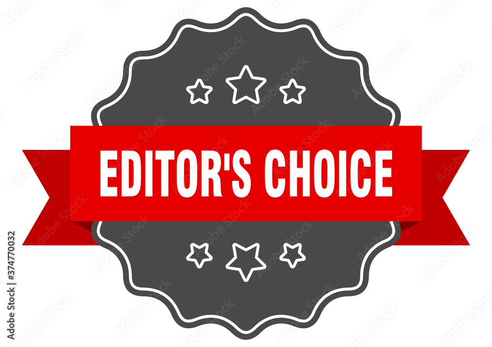 editor's choice label. editor's choice isolated seal. sticker. sign