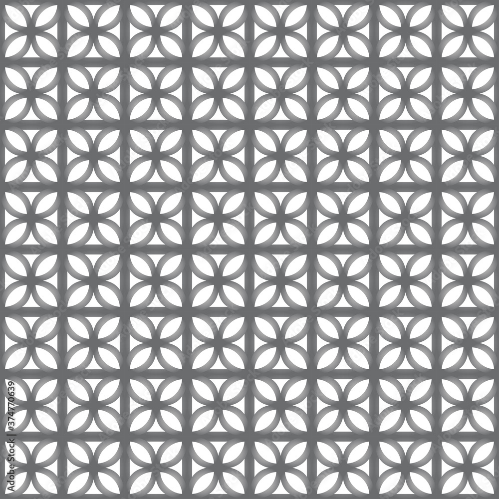 Oval tile seamless repeat pattern background Oval tile seamless repeat pattern background