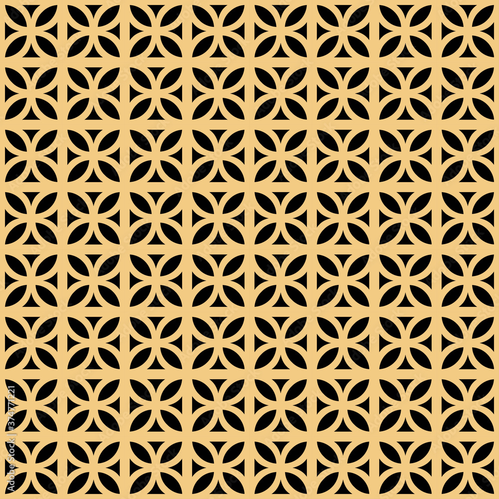 Oval tile seamless repeat pattern background Oval tile seamless repeat pattern background
