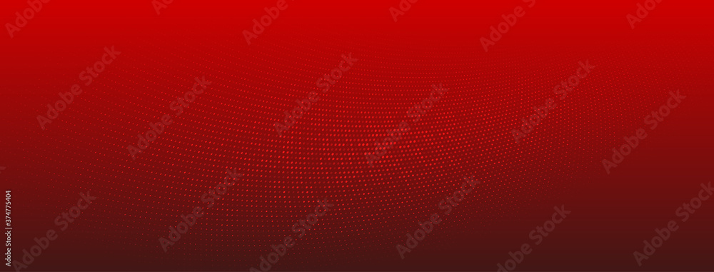 Abstract halftone background of small dots and wavy lines in red colors Abstract halftone background of small dots and wavy lines in red colors