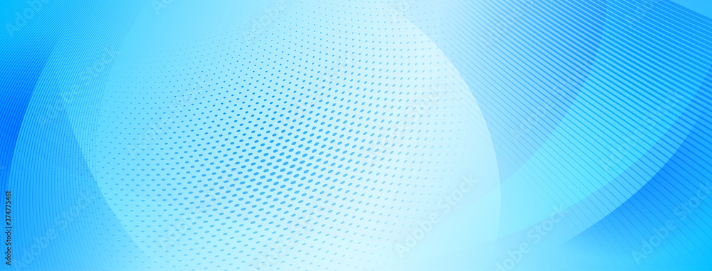 Abstract halftone background of small dots and wavy lines in light blue colors Abstract halftone background of small dots and wavy lines in light blue colors
