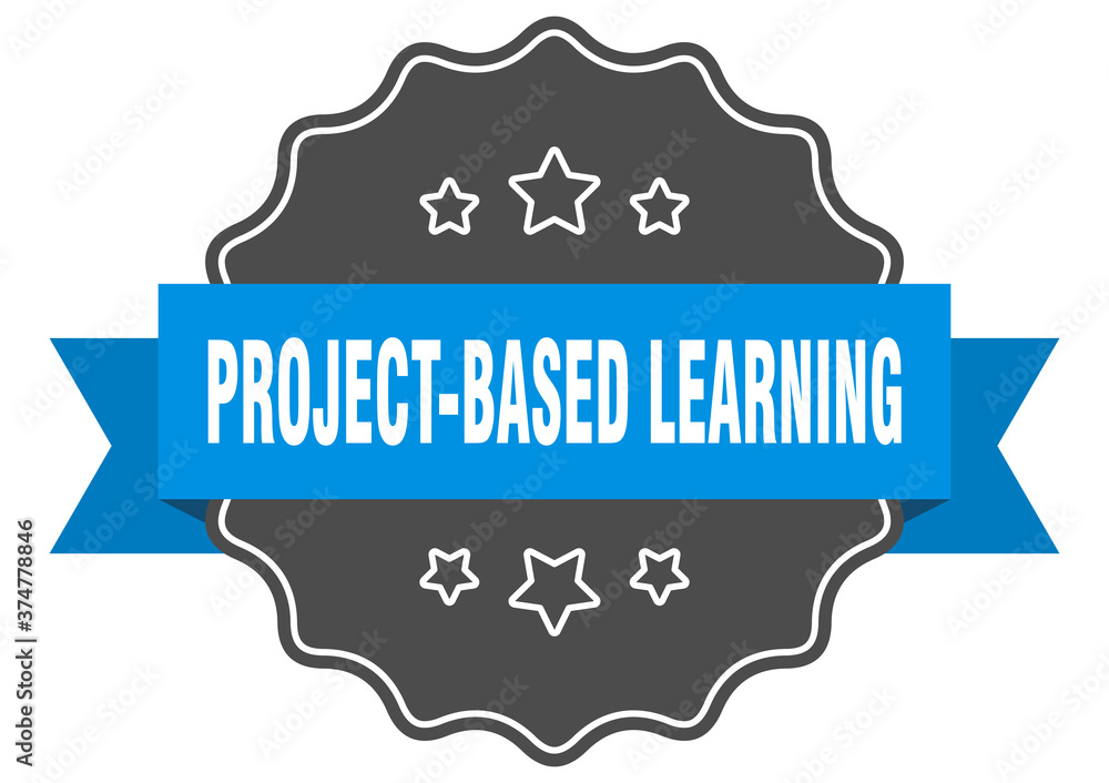 project-based learning label. project-based learning isolated seal. sticker. sign