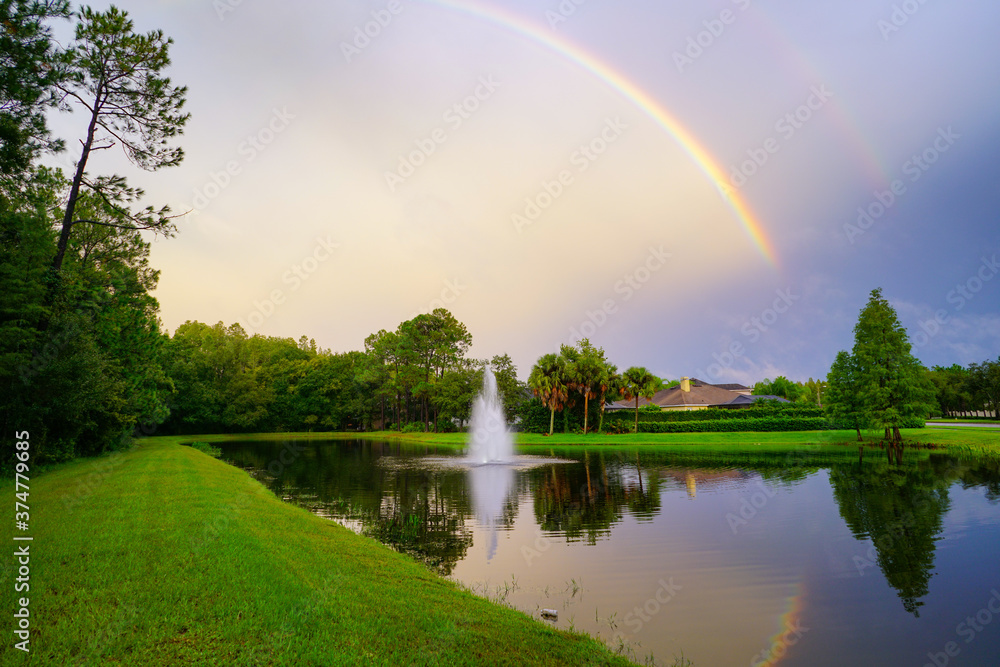 Beautiful sunset cloud in the summer of Florida Beautiful sunset cloud in the summer of Florida