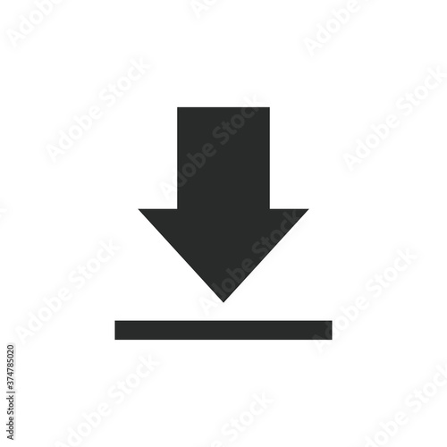 download, upload icon vector design illustration