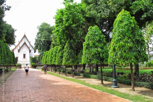 Chantara Phisan Hall of King Narai's Palace in Lop Buri Province, Thailand.