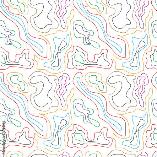 abstract seamless pattern with lines