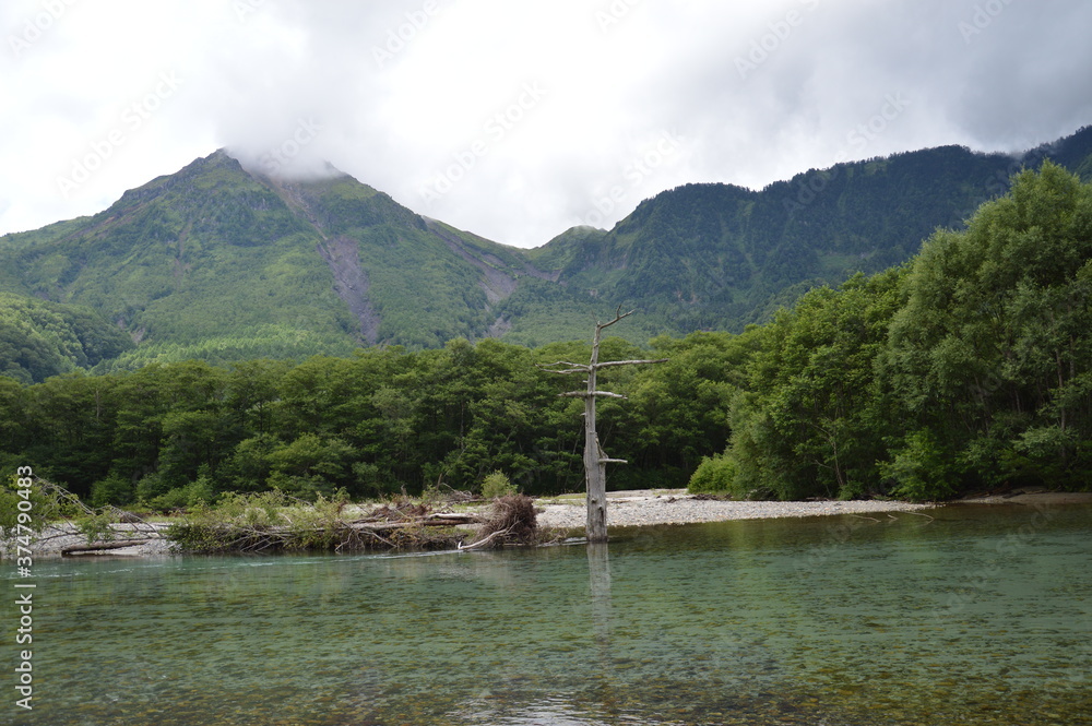Fototapeta premium 中部山岳国立公園
