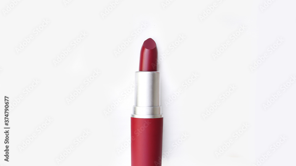 close up of lipsticks isolated on white background close up of lipsticks isolated on white background