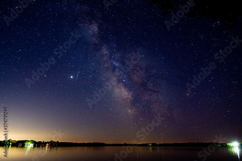 Milky Way Galaxy over Lake Herman 