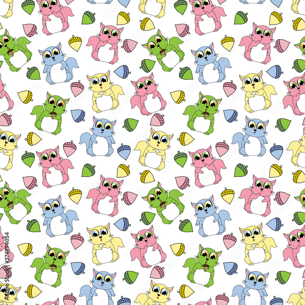 seamless pattern with cute ornament seamless pattern with cute ornament