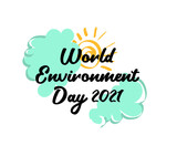 Environment day banner design. Poster design a natural life style and eco friendly style.