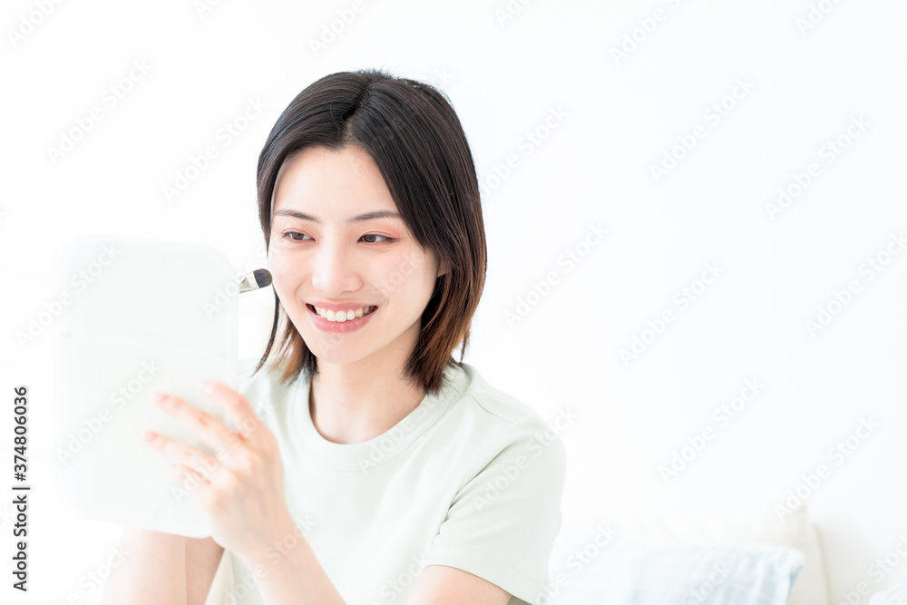 A beautiful young asian woman in make-up
A beautiful young asian woman in make-up