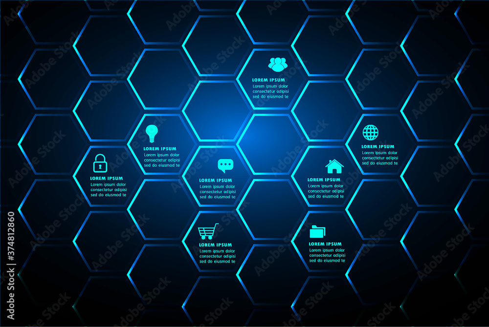 hexagon, abstract, pattern hexagon, abstract, pattern