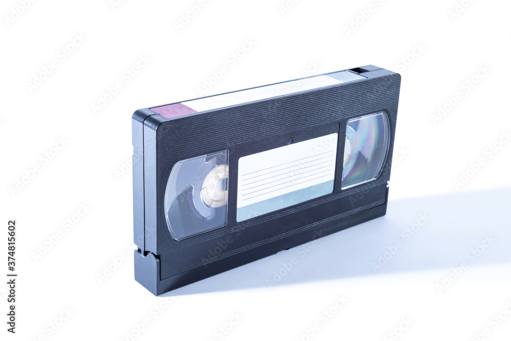 Video tape. Isolated on white background.