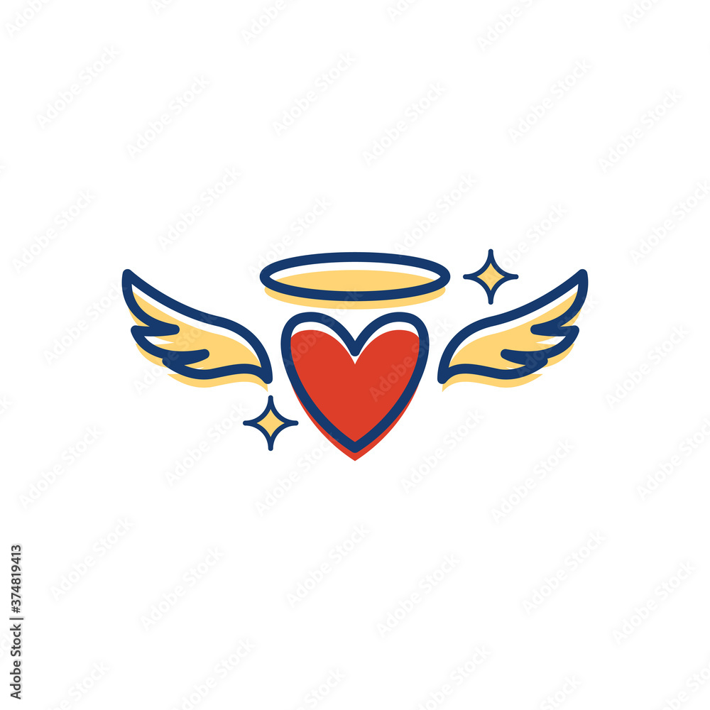 Love Fly Design Vector Templates Love Fly Design Vector Templates