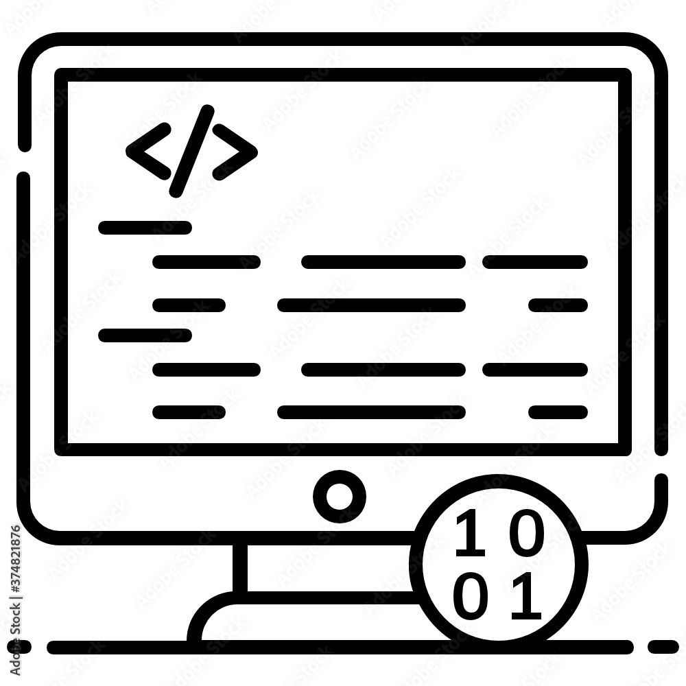 Editable modern style vector of custom coding icon, conceptual line icon of html coding
Editable modern style vector of custom coding icon, conceptual line icon of html coding