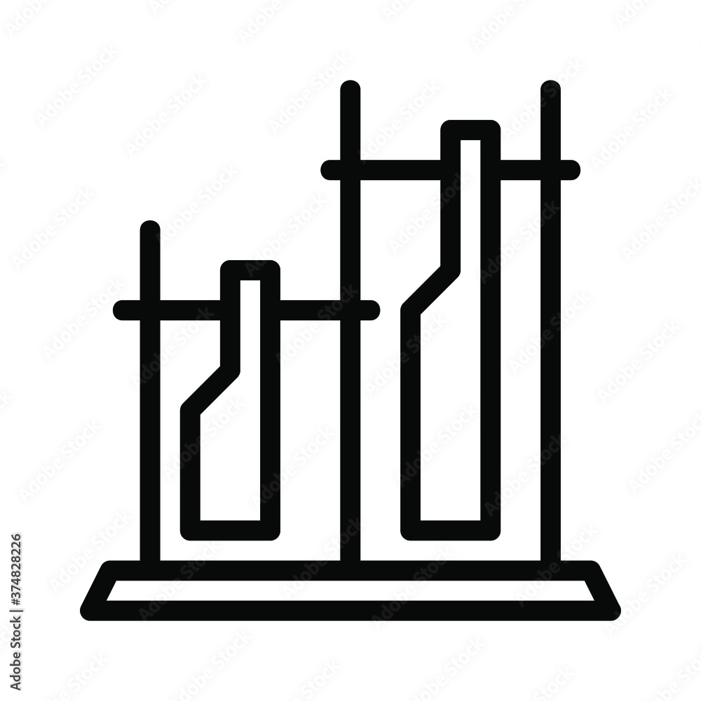 angklung icon or logo in outline
angklung icon or logo in outline