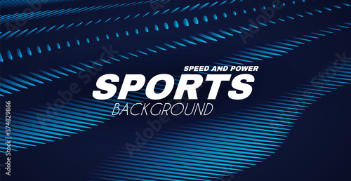Abstract sport background with motion elements. Light dynamic effect.
