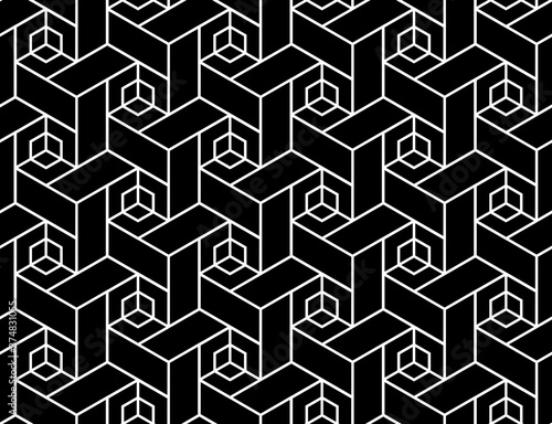 Fototapeta Abstract geometric pattern