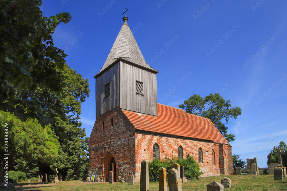 Village church in 