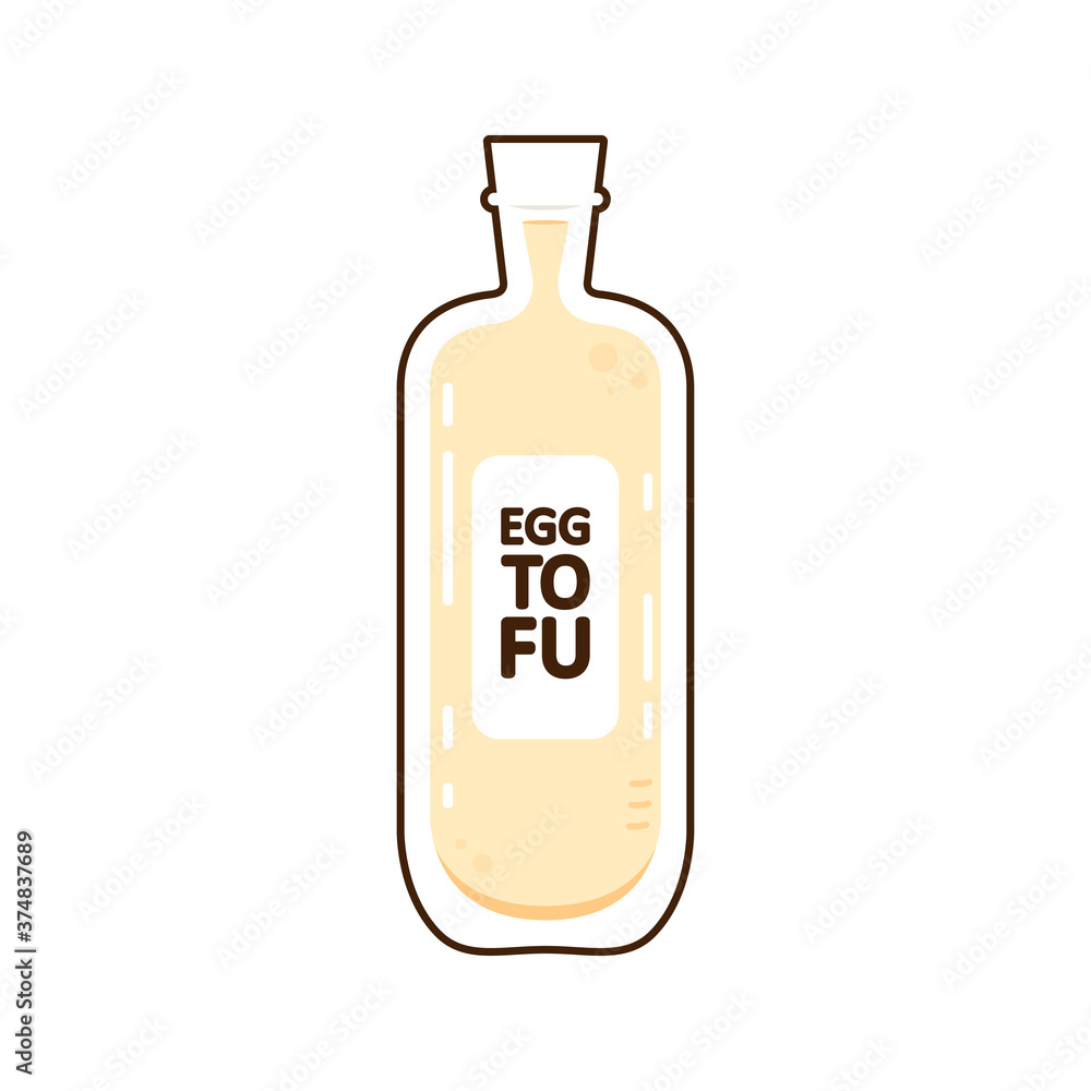 Egg tofu vector. Egg tofu on white background. Egg tofu logo design. Egg tofu vector. Egg tofu on white background. Egg tofu logo design.