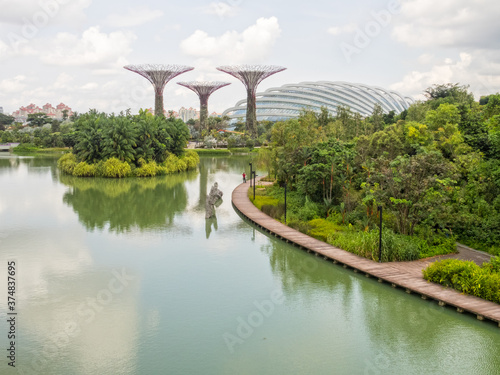 Dragonfly Lake in the Gardens by the Lake - Singapore