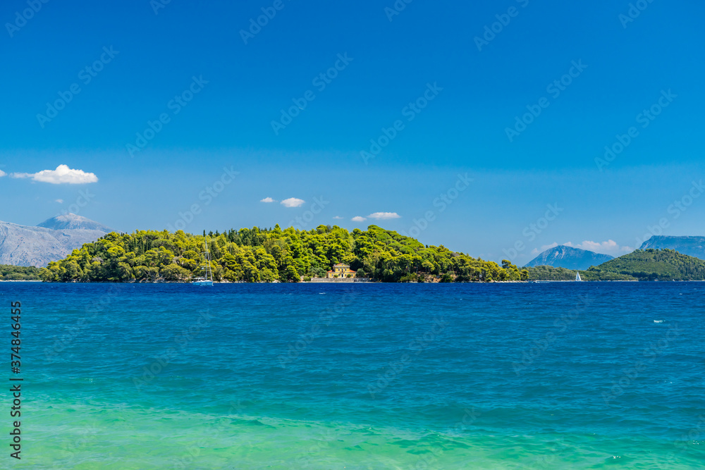 Nidri on the island of Lefkas Nidri on the island of Lefkas