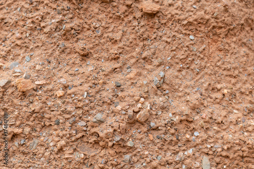 Texture and background of earth and stone