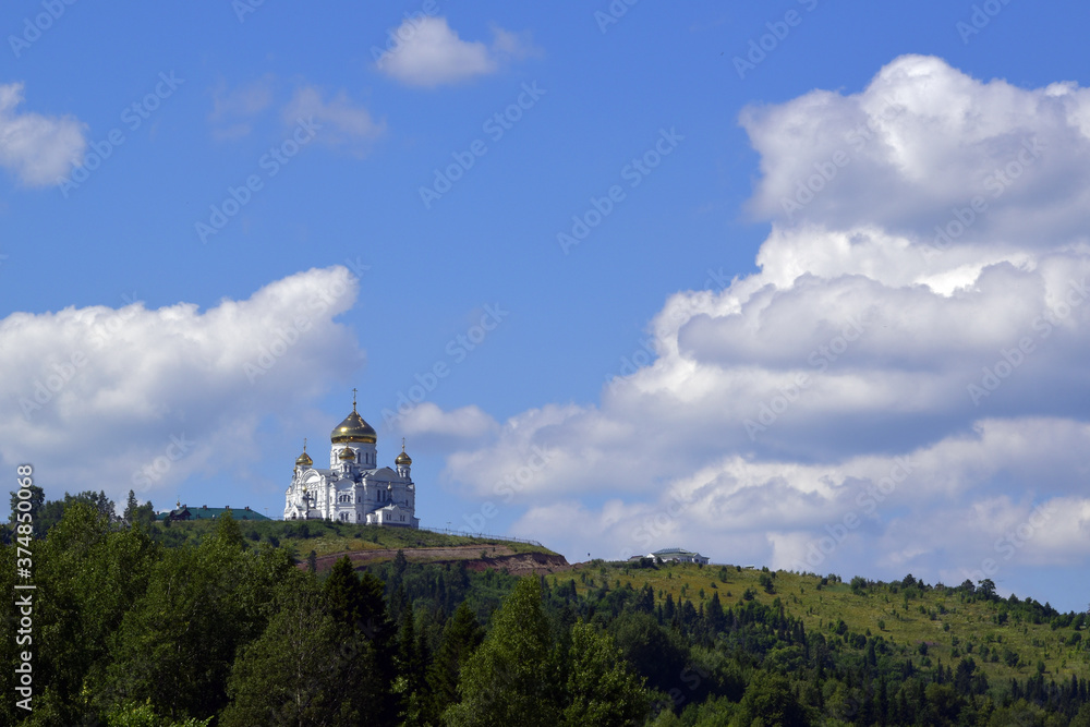 Belogorsk St. Nicholas Monastery. Belaya Gora, Kungursky District, Perm Territory.