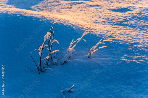 Winter sunset in Nuorgam, Lapland, Finland © Alberto Gonzalez 