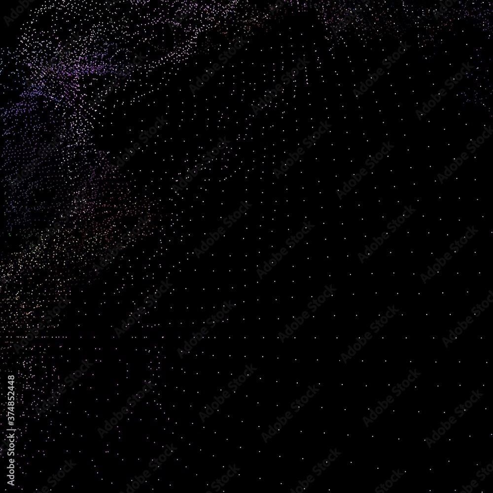 3D abstract art. Dotted surface. Background for music covers. 3D abstract art. Dotted surface. Background for music covers.