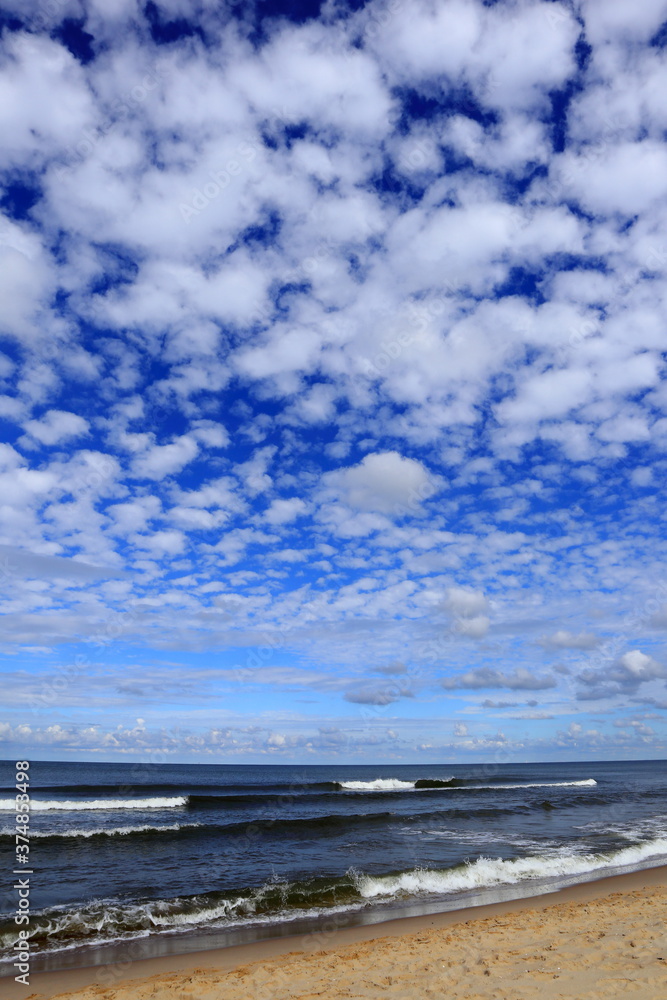 Fototapeta premium Chmury nad Bałtykiem