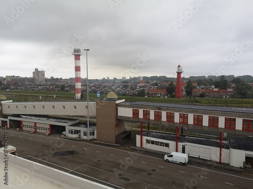 Canvas Print train station in moscow