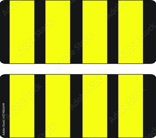 pilot four stripes epaulettes uniform