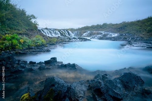 Bruarfoss waterfall Iceland © Gudjon