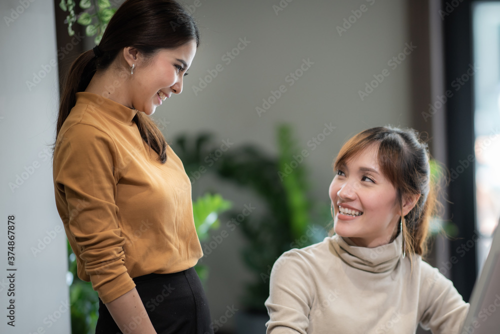 Female business financial advisor consulting a client Female business financial advisor consulting a client