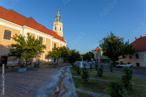 Catholic church in Szekszard, Hungary photo